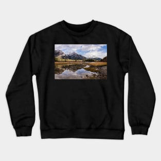A Calm River and a Fresh Dusting of Snow Crewneck Sweatshirt
